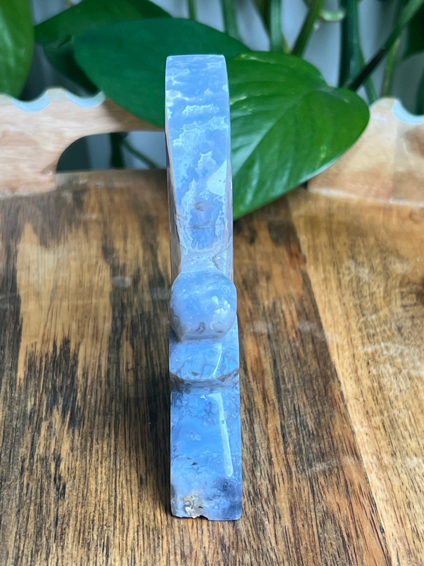 Blue Plume Agate Fairy: KS