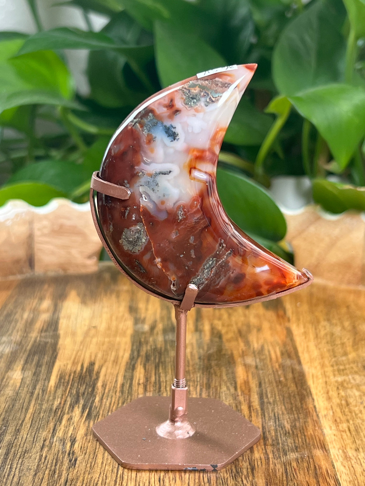 Marcasite Mini Puffy Moon: SV
