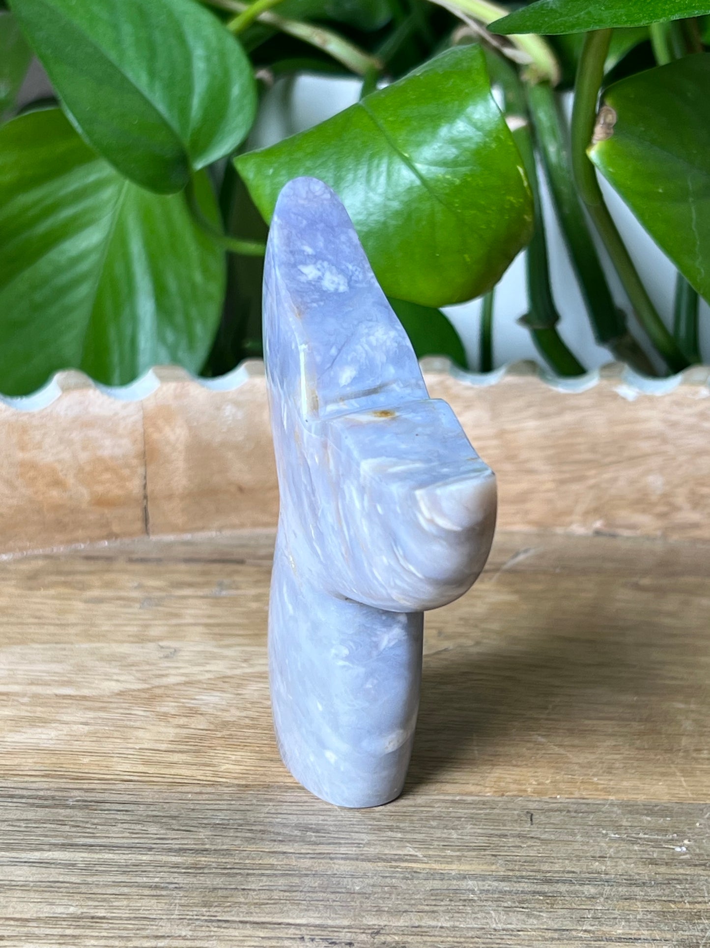 Purple Chalcedony Tail