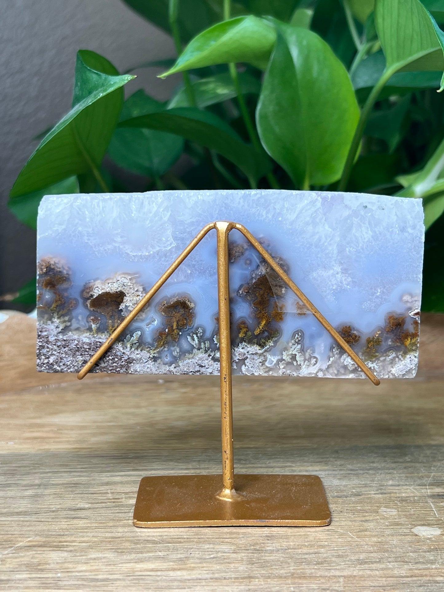 Scenic Moss Agate Slab