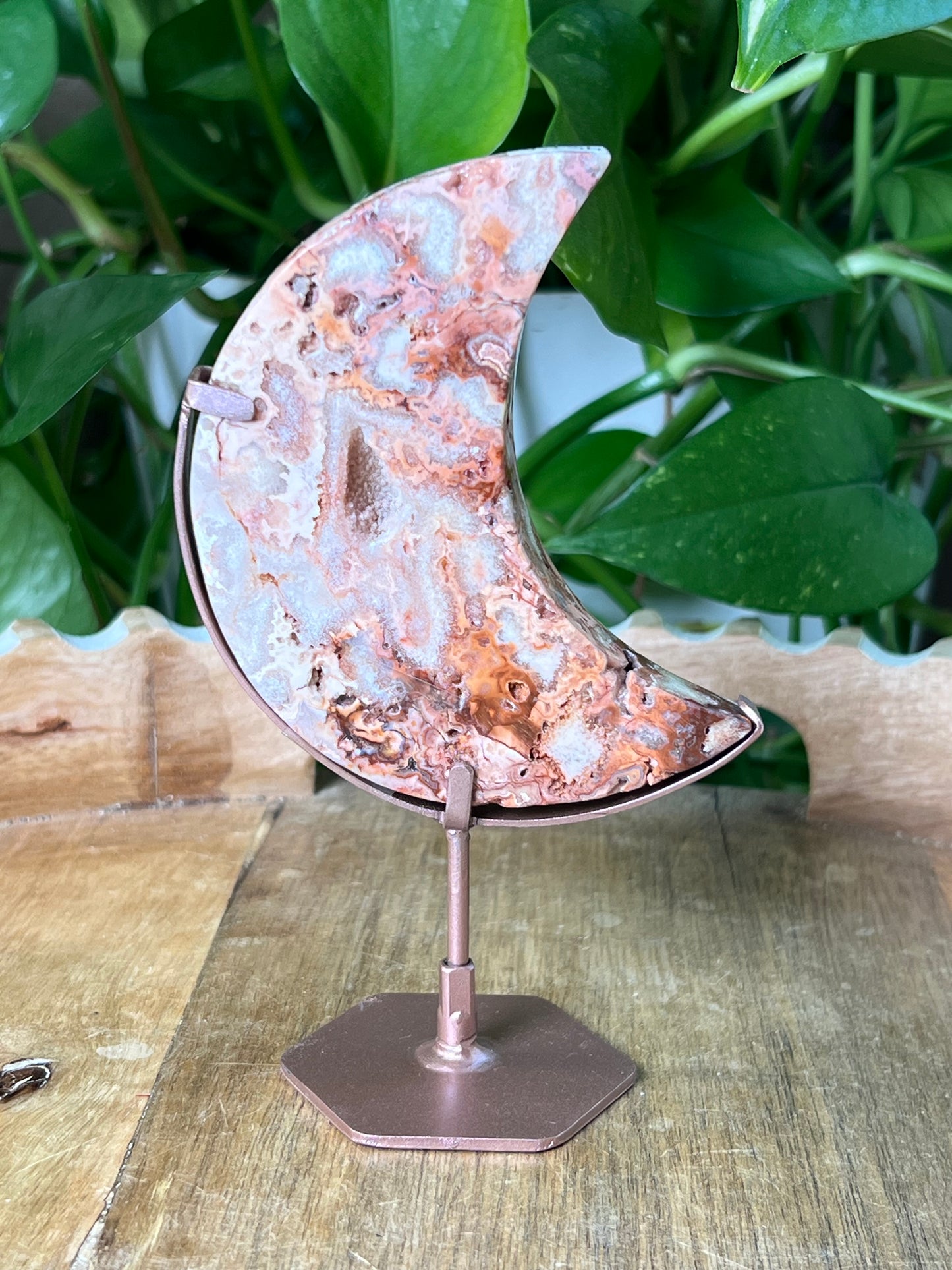 Crazy Lace Agate Moon