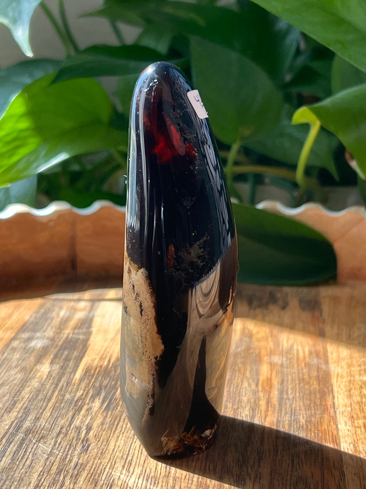 Blue Amber Freeform: J