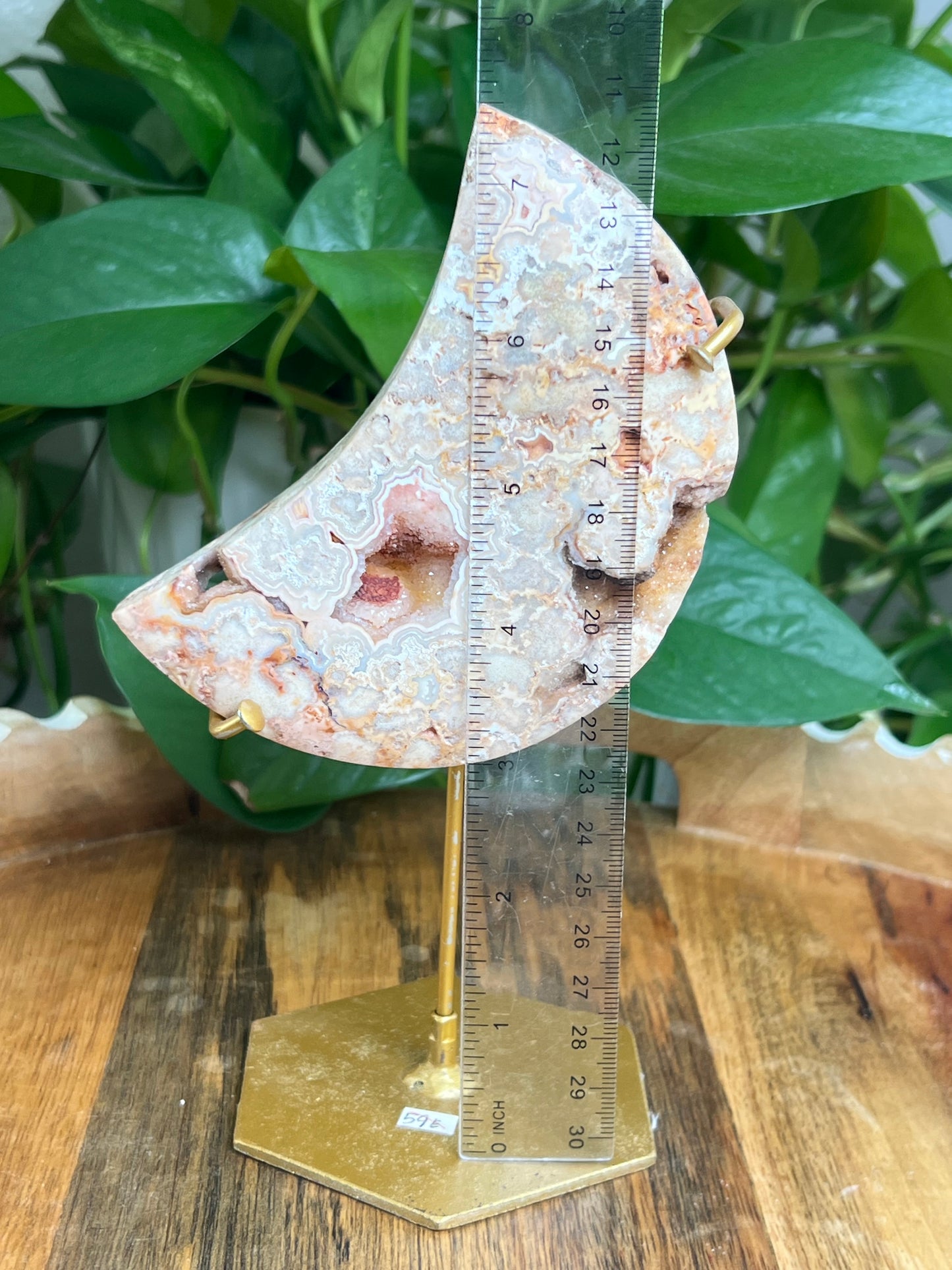 Crazy Lace Agate Moon: E