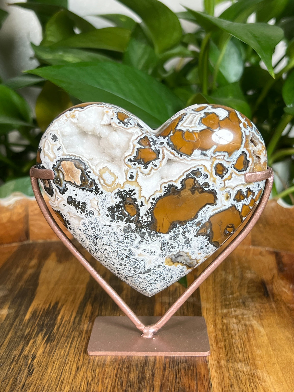 Brecciated Jasper Heart: K