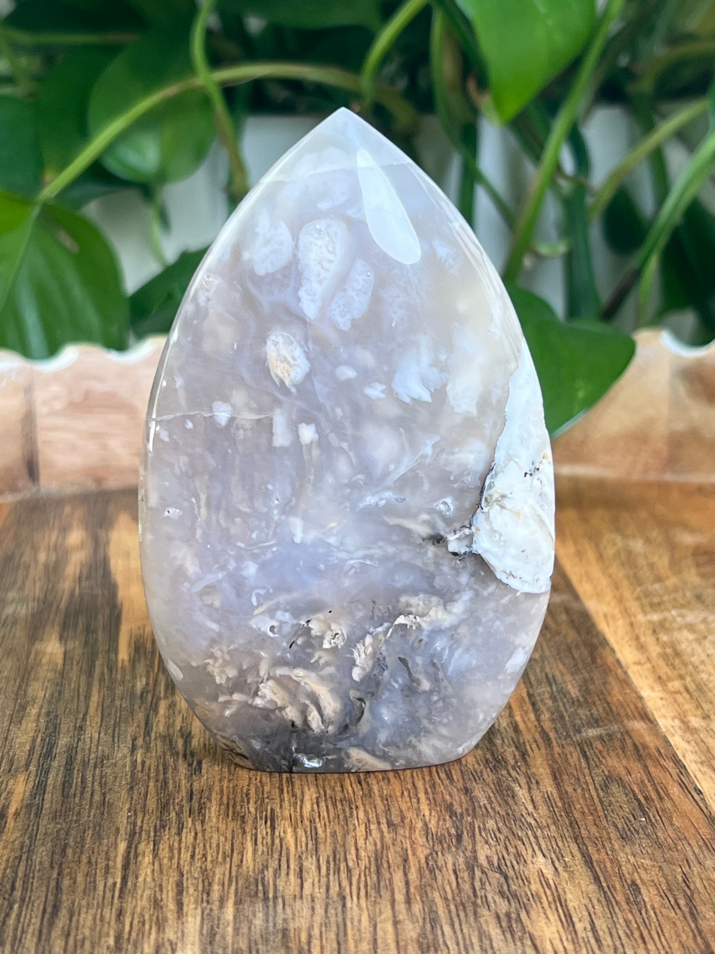 Dendritic Tiger Agate Flame: RA