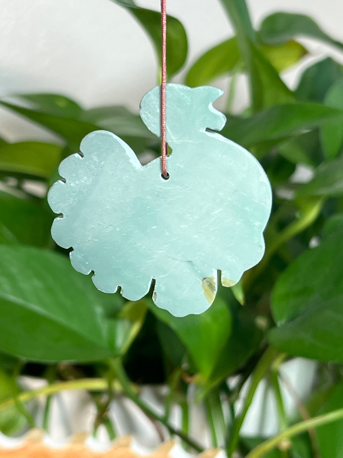 Blue Plume Jasper Turkey Ornaments