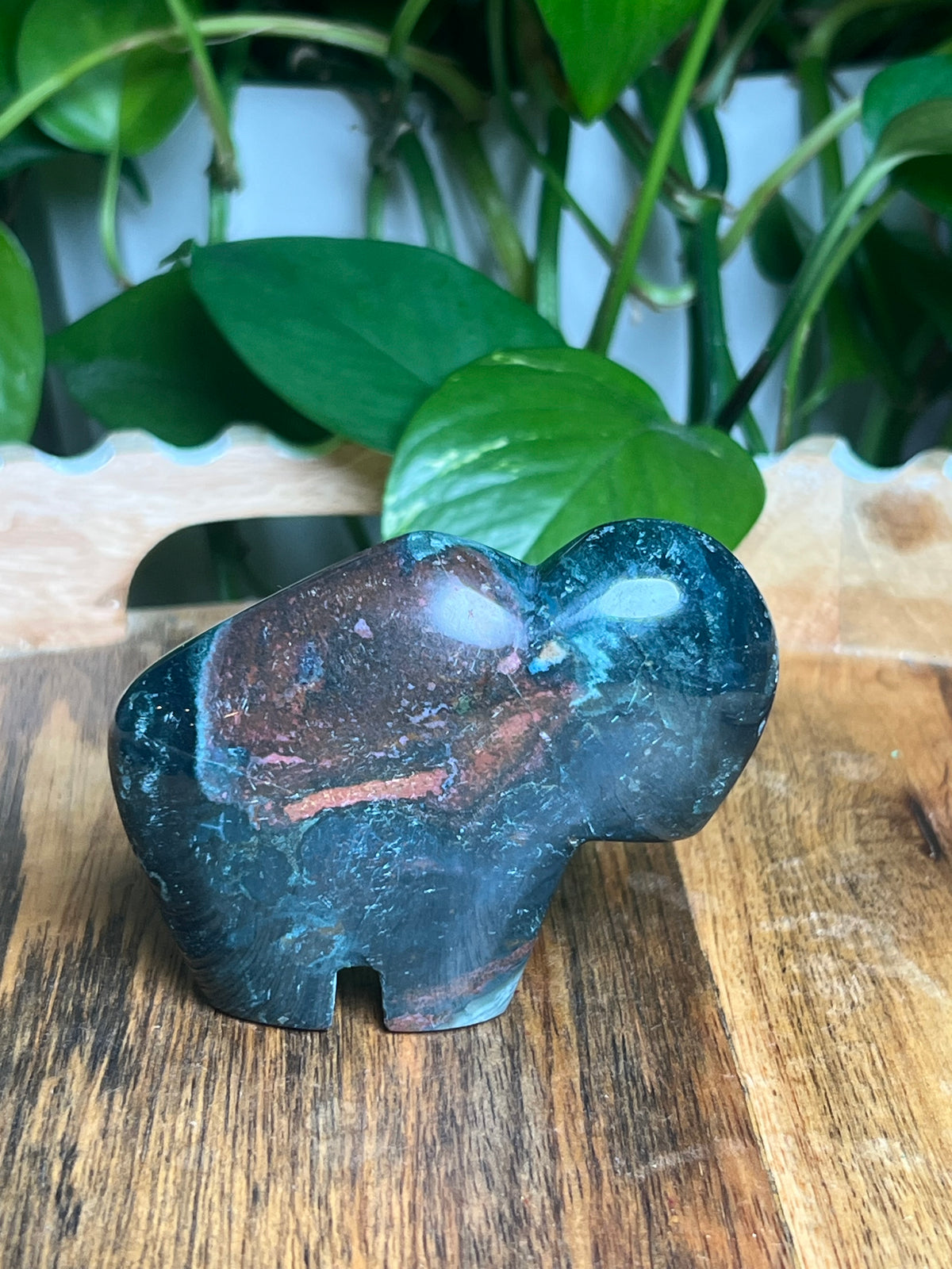 Blue Green Jasper Buffalo: DE