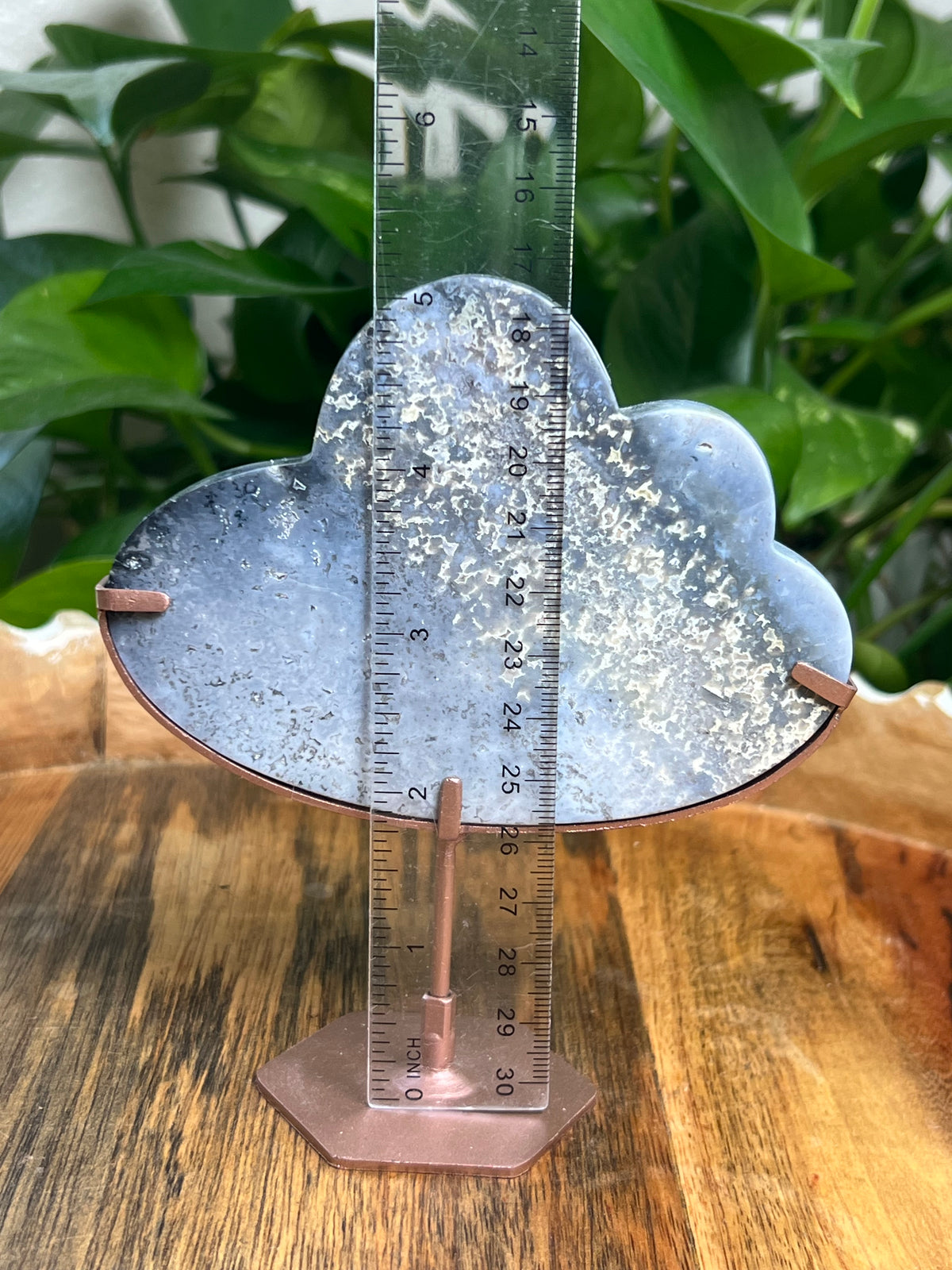 Blue Plume Agate Cloud: BE