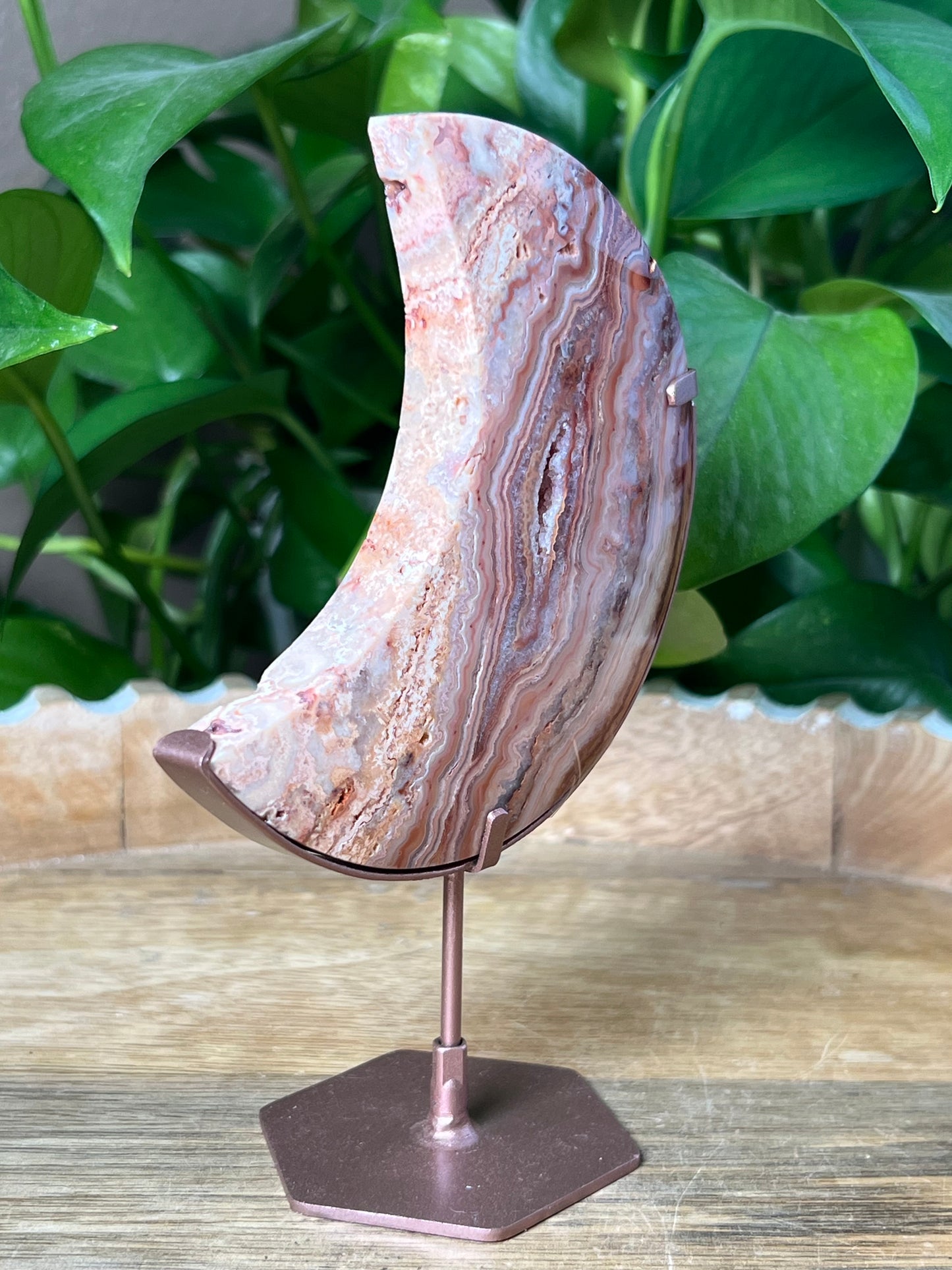 Crazy Lace Agate Moon