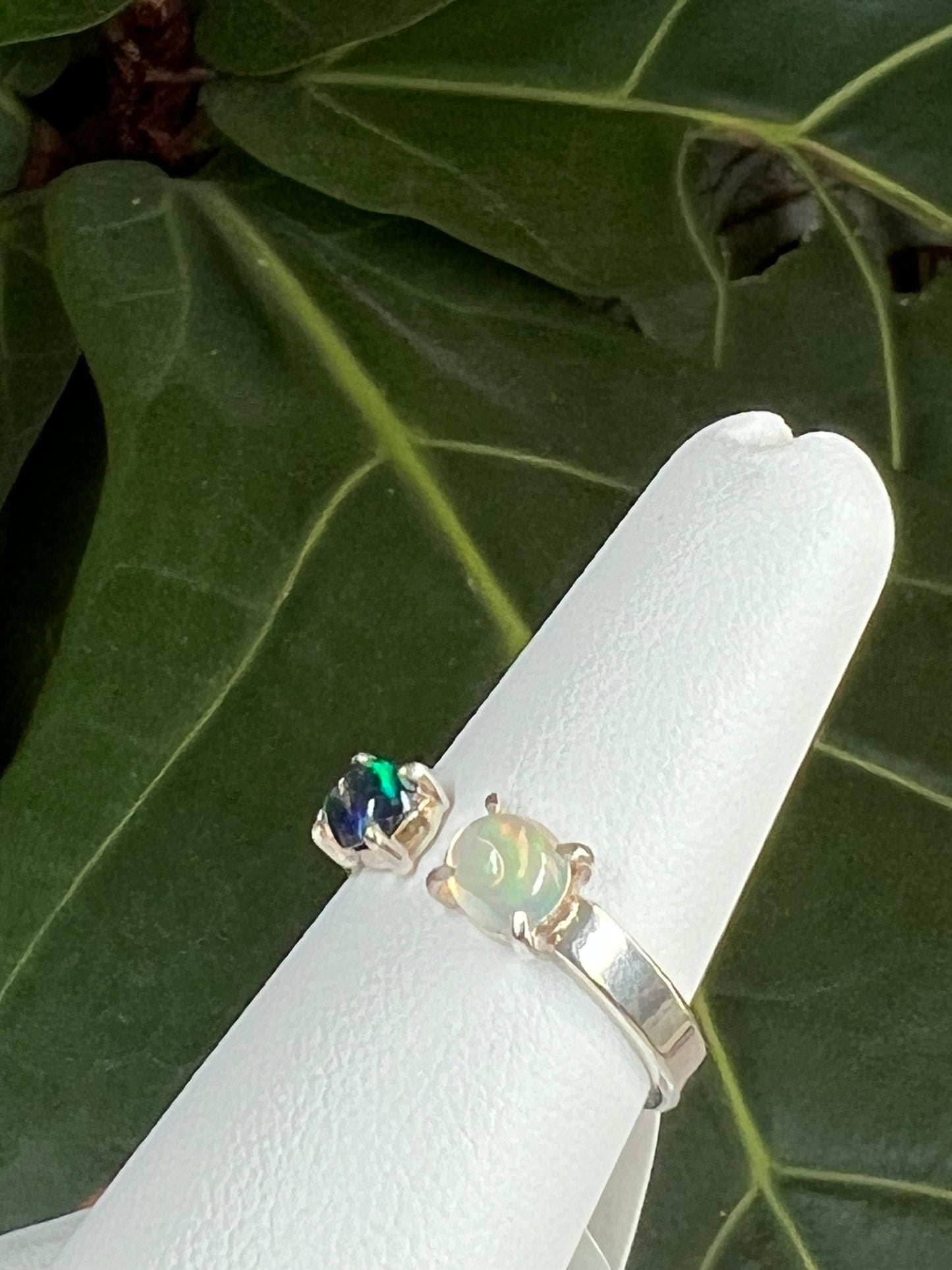 Mexican Fire Opal Ring Size 6