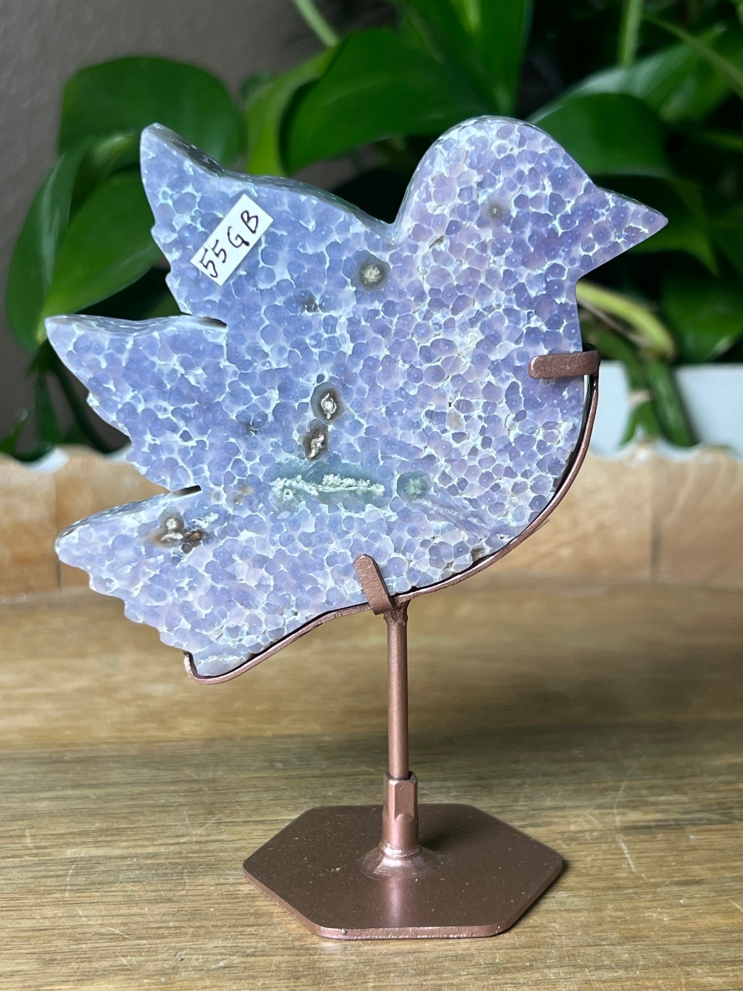 Grape Agate Bird