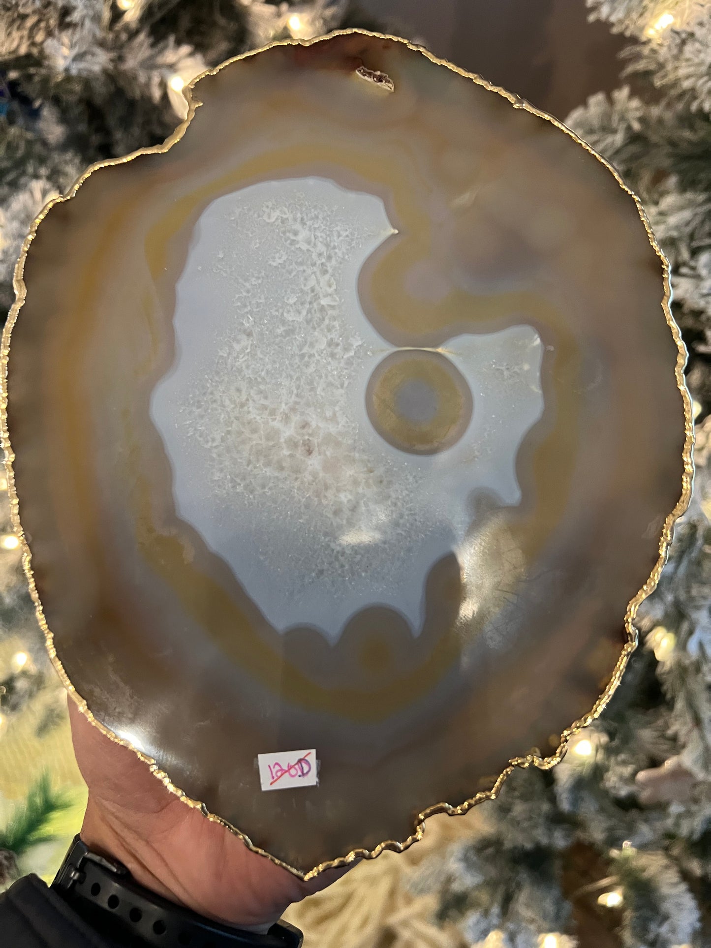 Brazilian Coaster Gold Platted