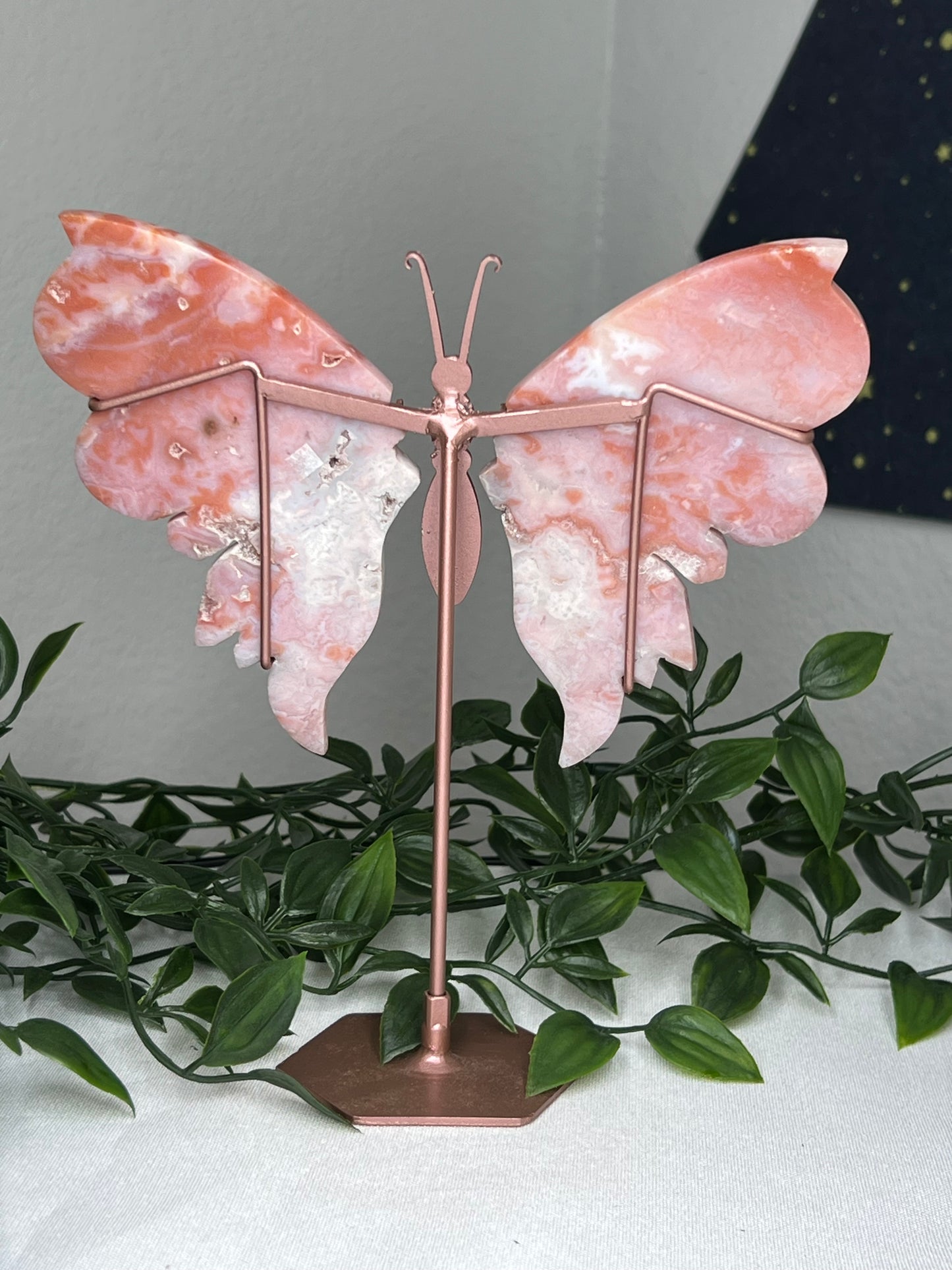 Pink Carnelian Wings