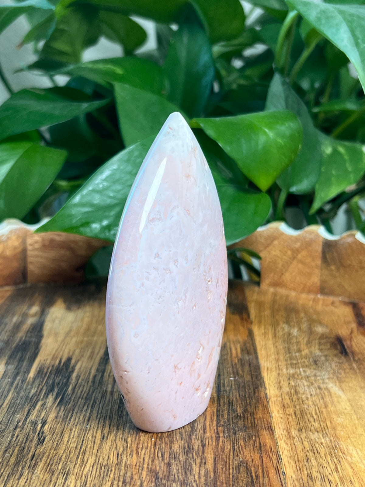 Pink Carnelian Flame: PH