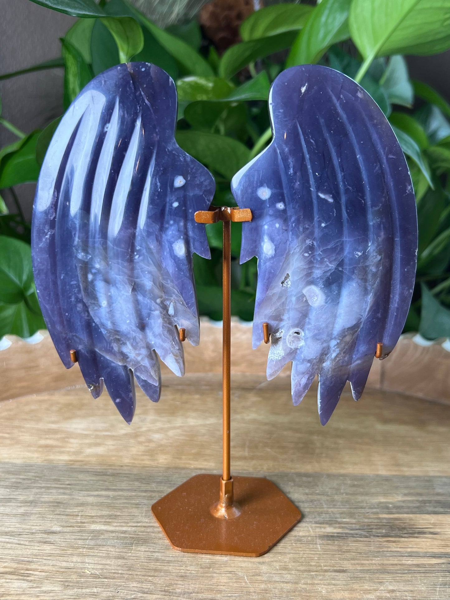 Purple Chalcedony Wings