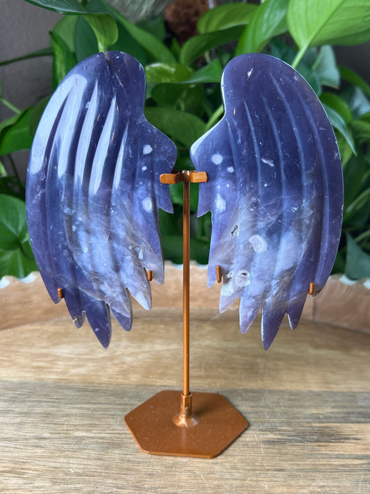 Purple Chalcedony Wings
