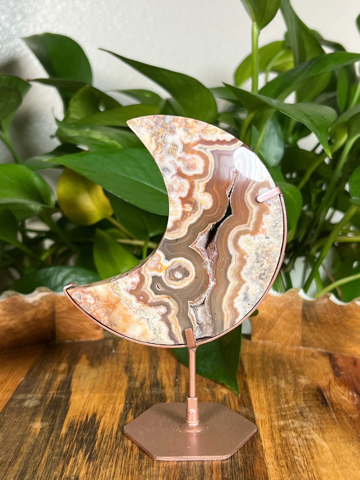 Crazy Lace Agate Moons