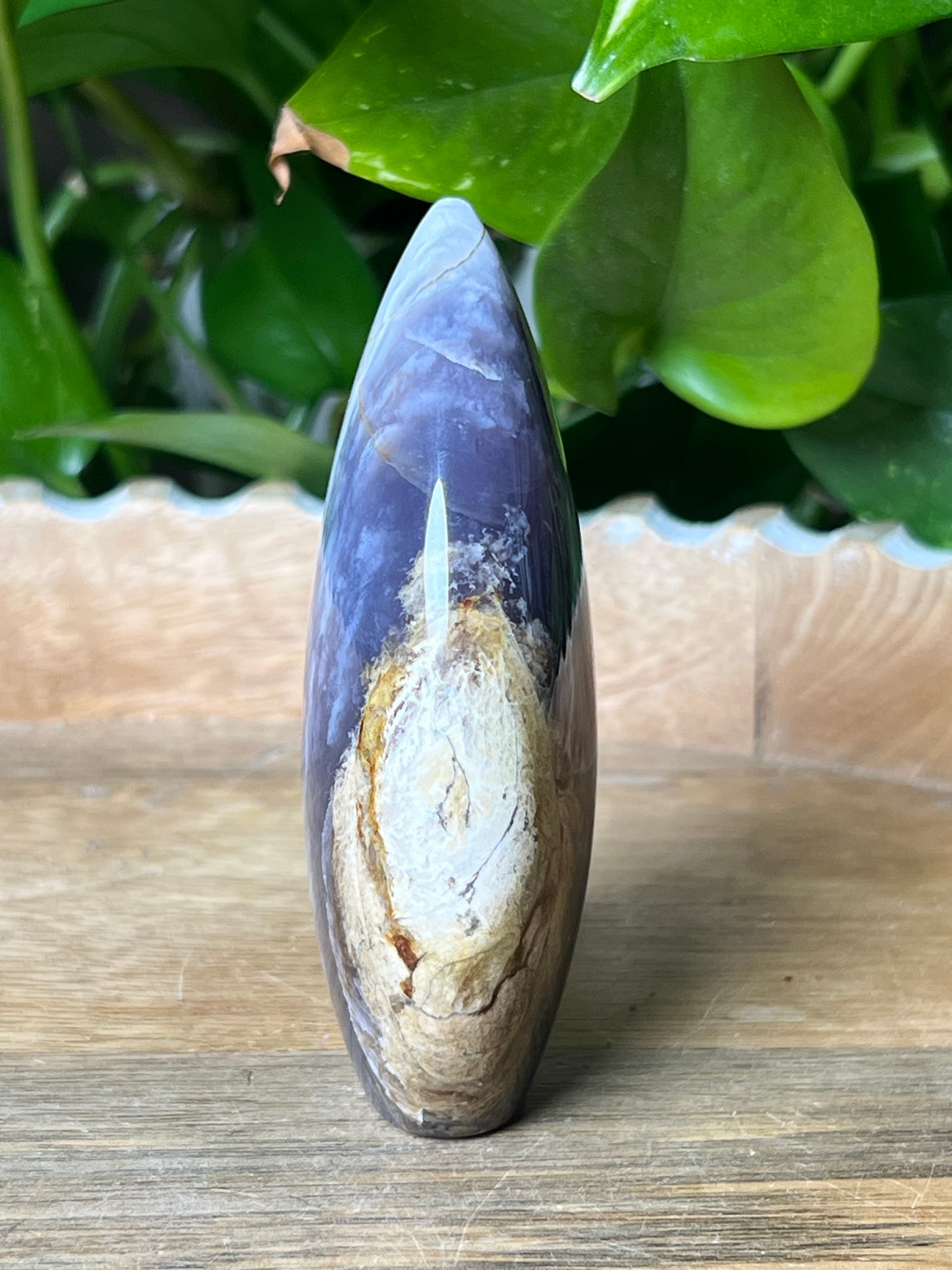Purple Chalcedony Flame
