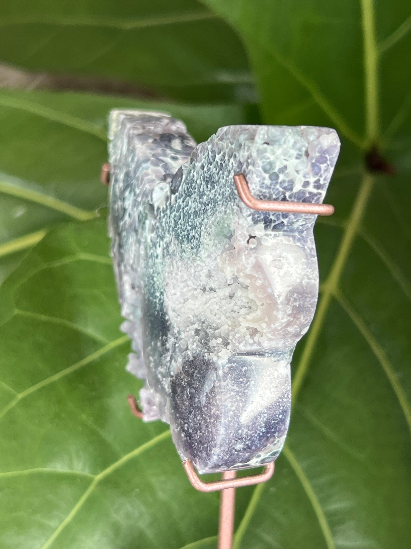 Grape Agate Butterfly
