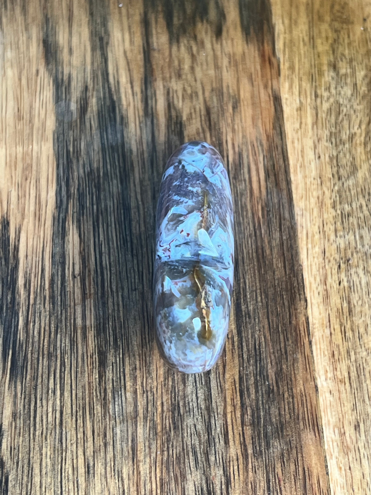 Sumatra Plume Agate Mini Buffalo: DD