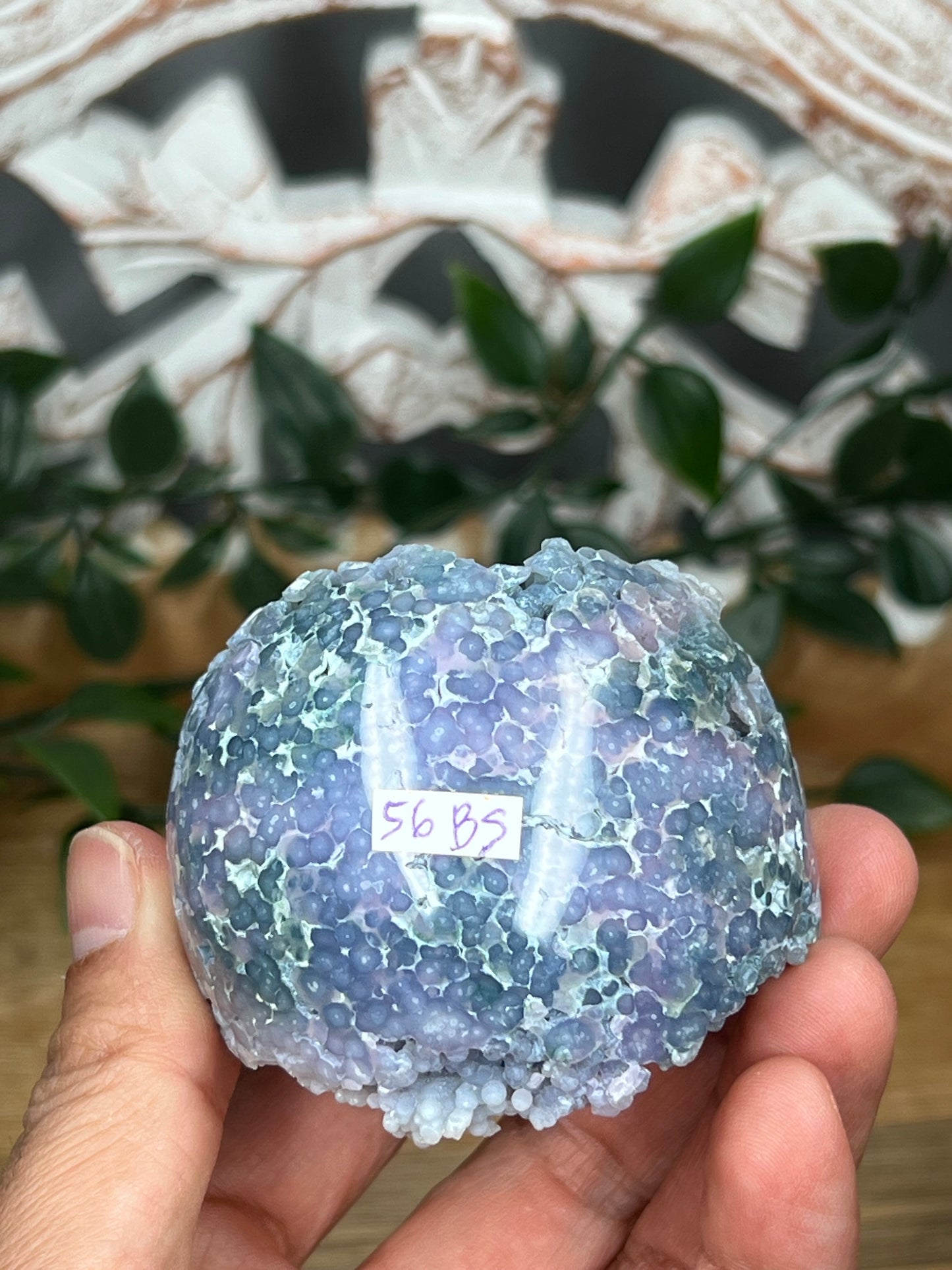 Grape Agate Sphere