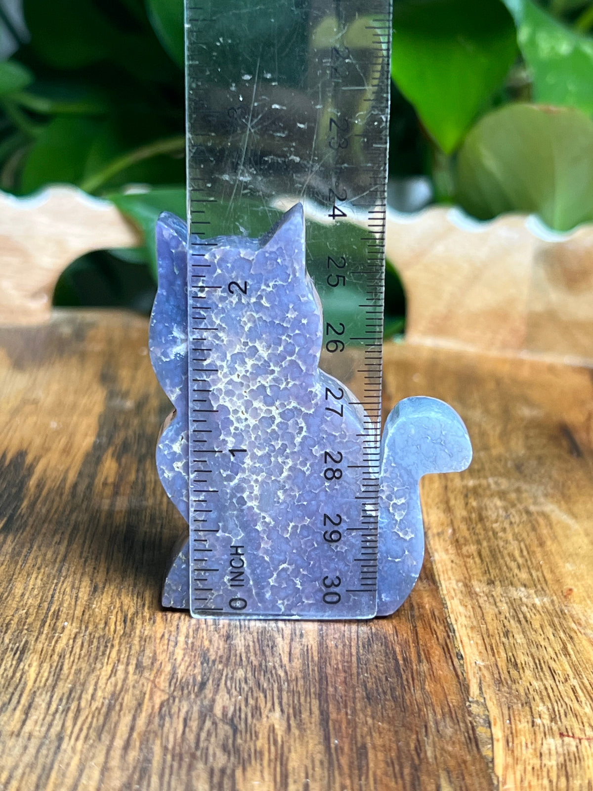 Grape Agate Mini Cat: BH