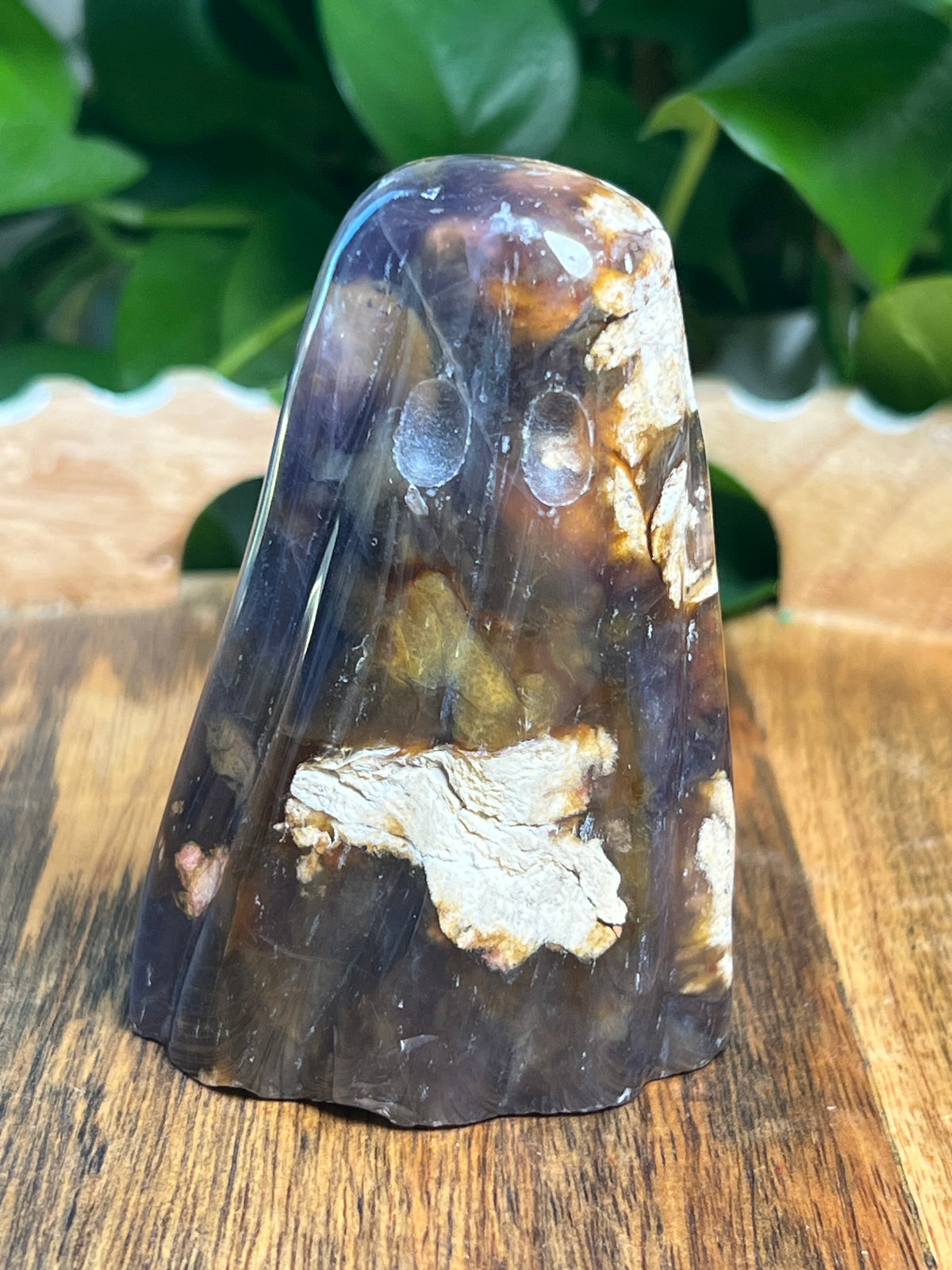 Purple Chalcedony Ghost: N