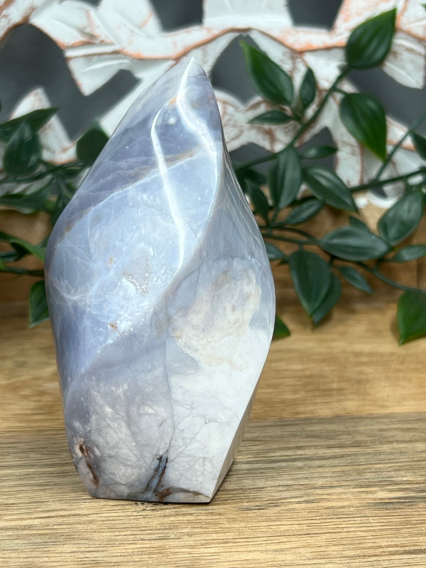 Purple Chalcedony Flame