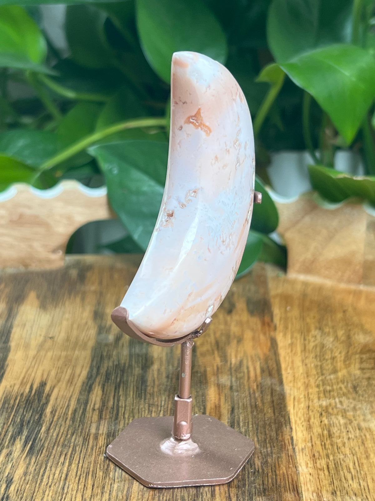 Pink Carnelian Moon: RH