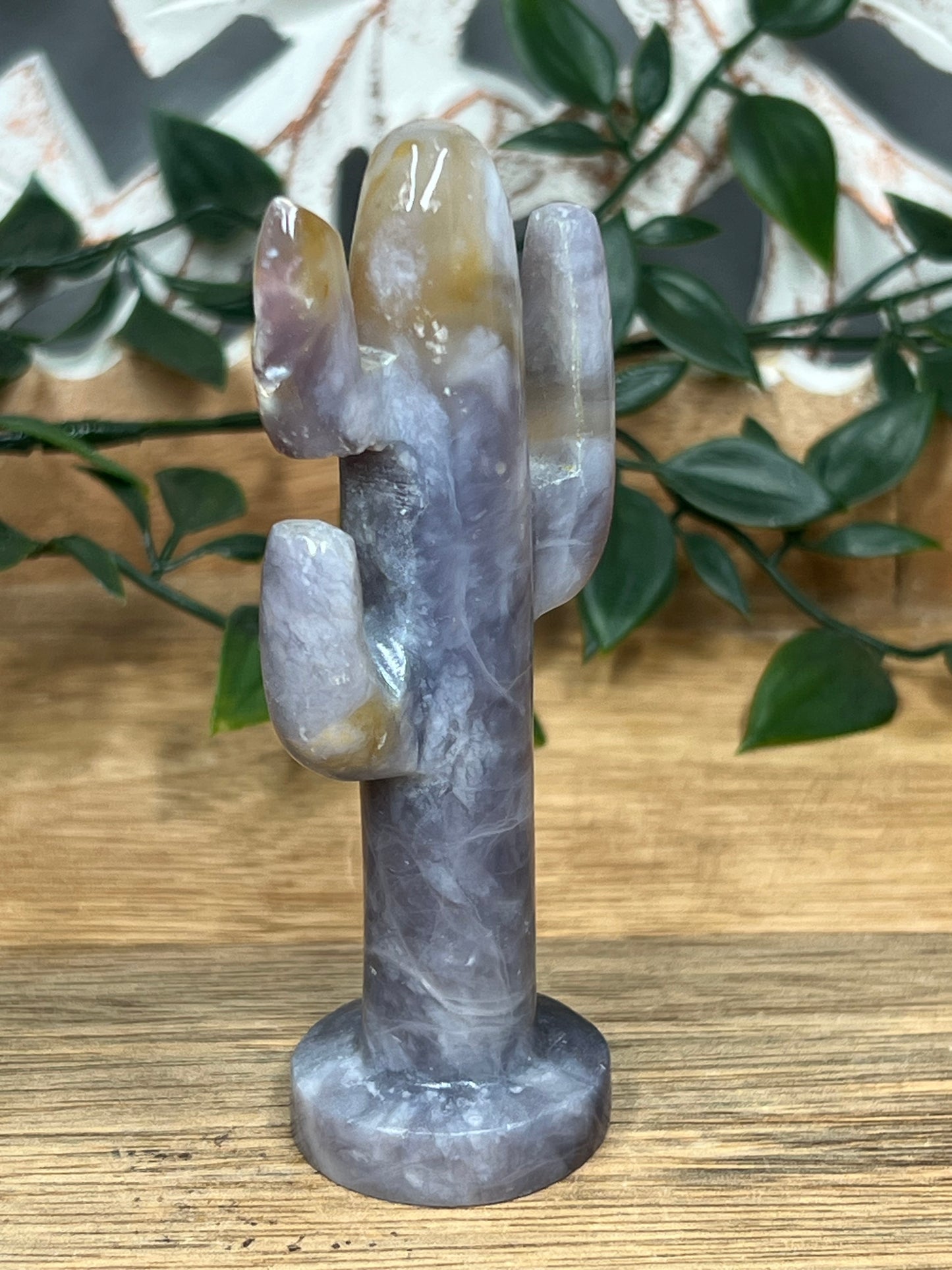 Purple Chalcedony Cactus