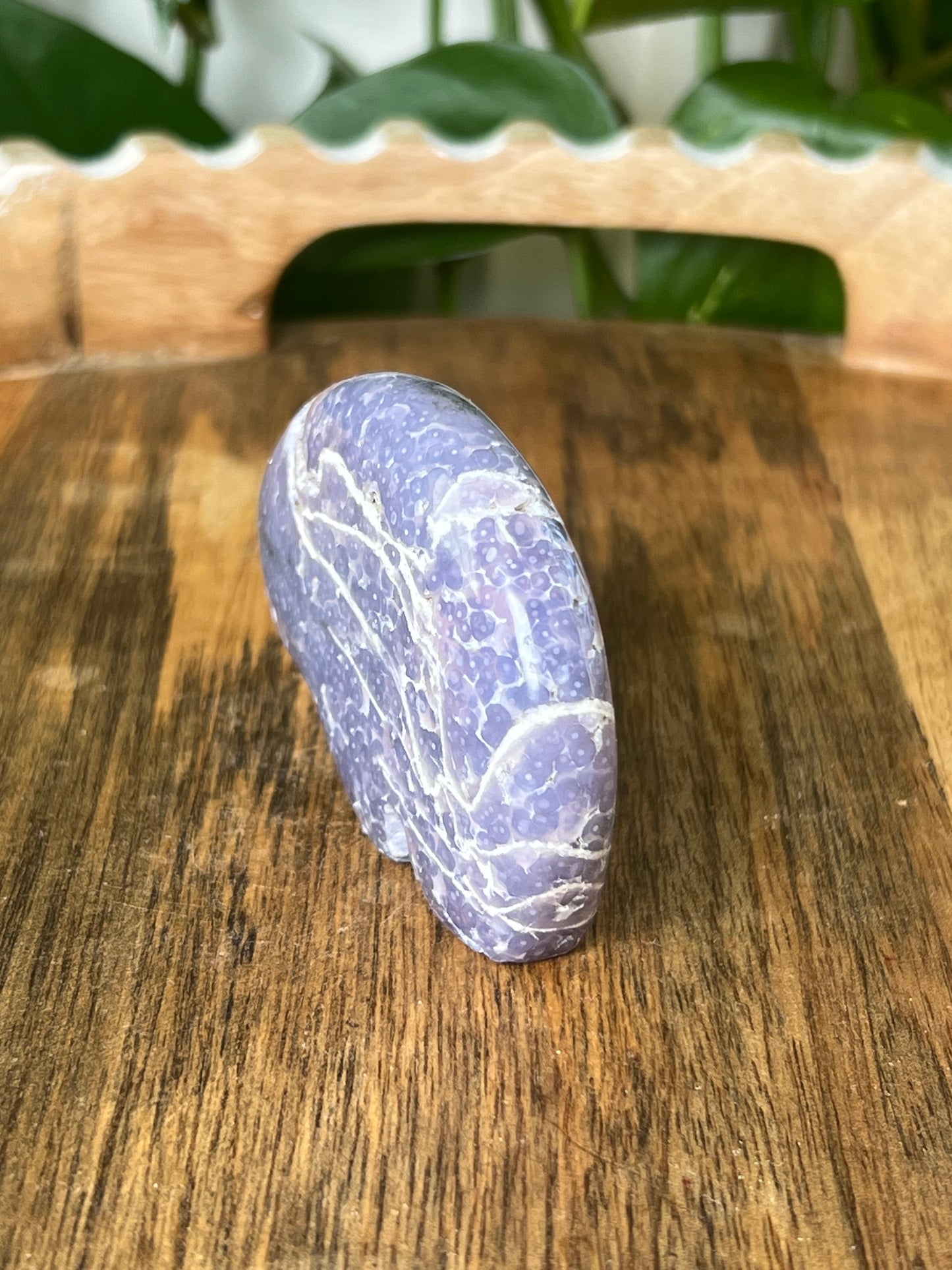 Grape Agate Bear