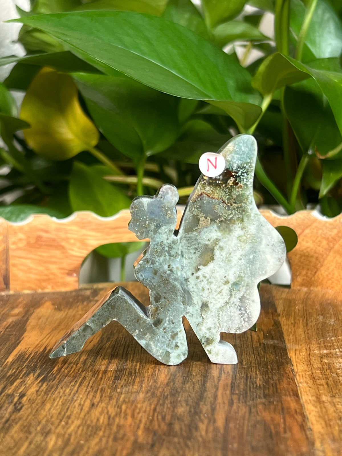 Blue Green Jasper Pixie Fairies