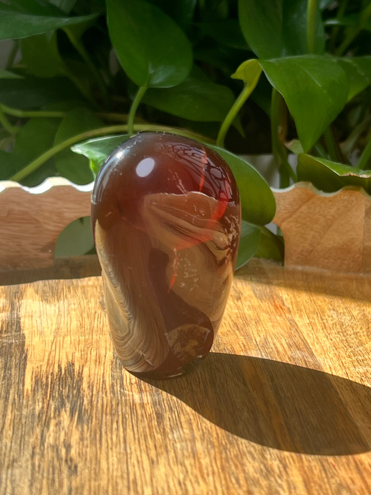 Blue Amber Freeform: R