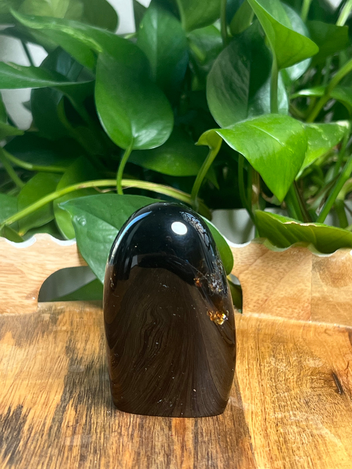 Blue Amber Freeform: W