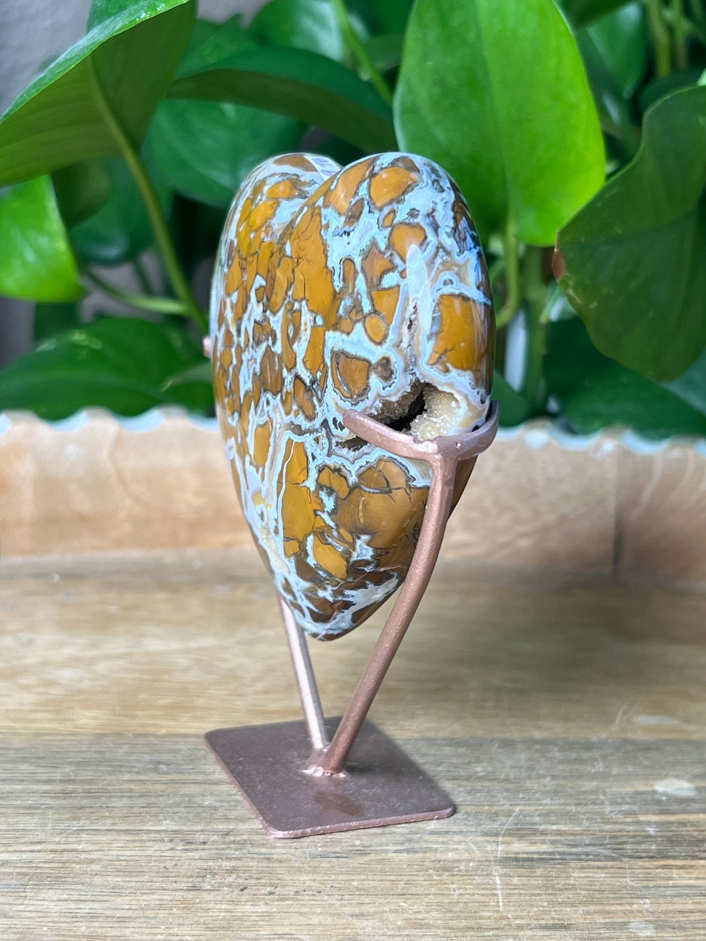 Brecciated Jasper Heart