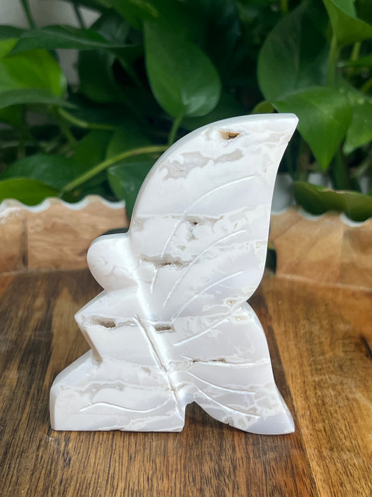 White Plume Agate Fairy: VA