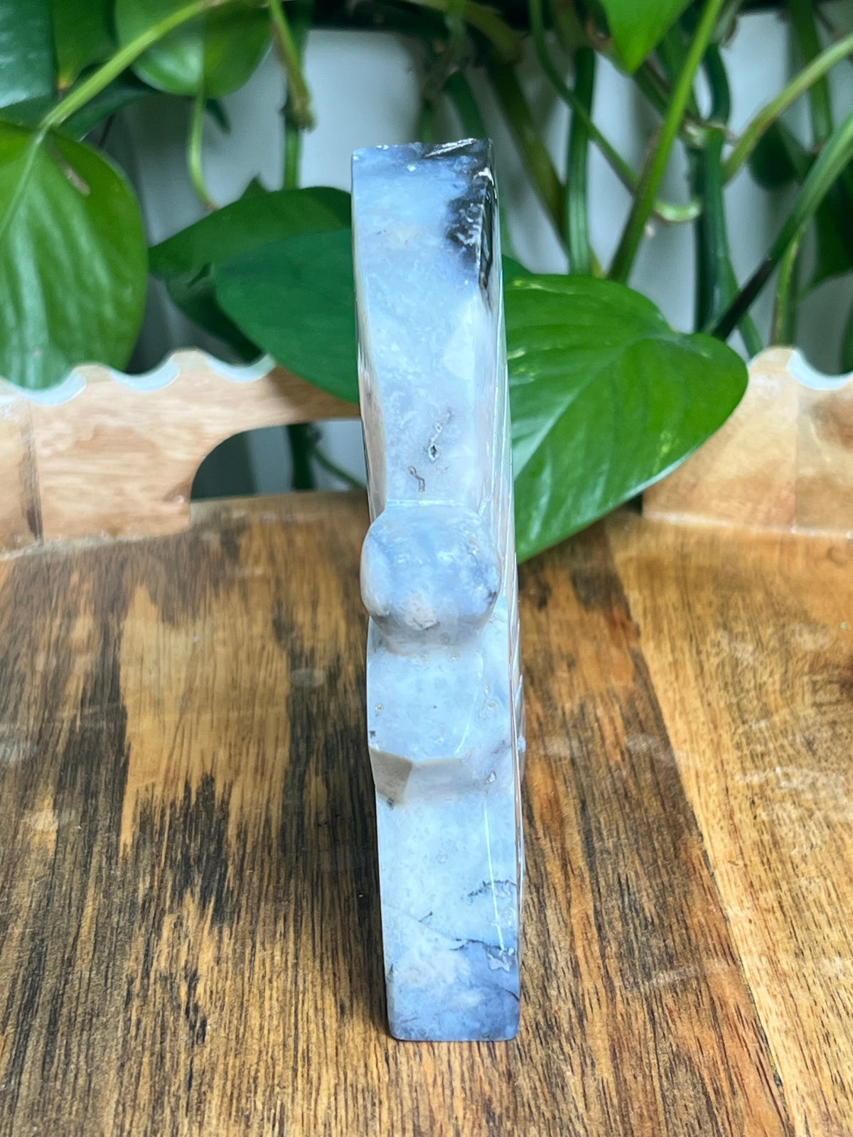 Blue Plume Agate Fairy: C