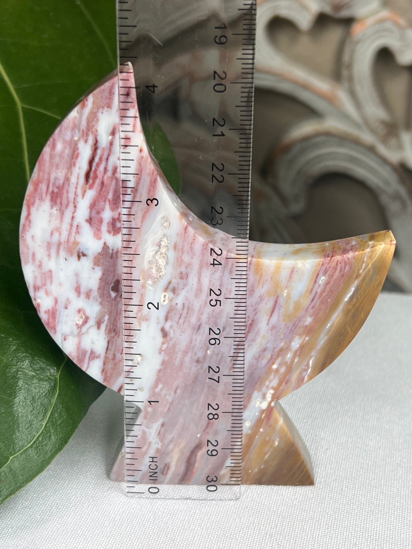Milky Jasper Moon