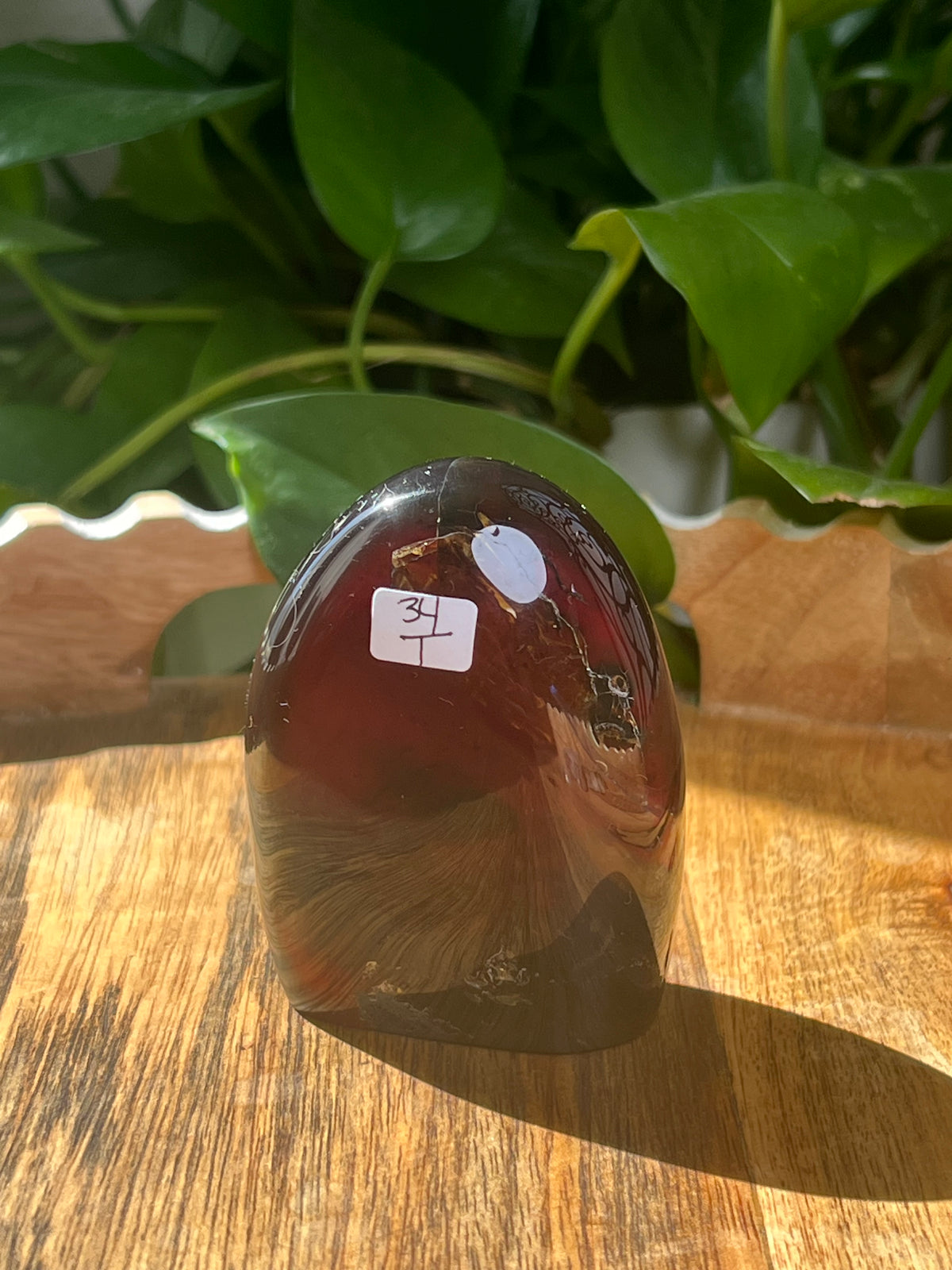 Blue Amber Freeform: T