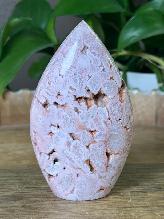 Pink Carnelian Flame