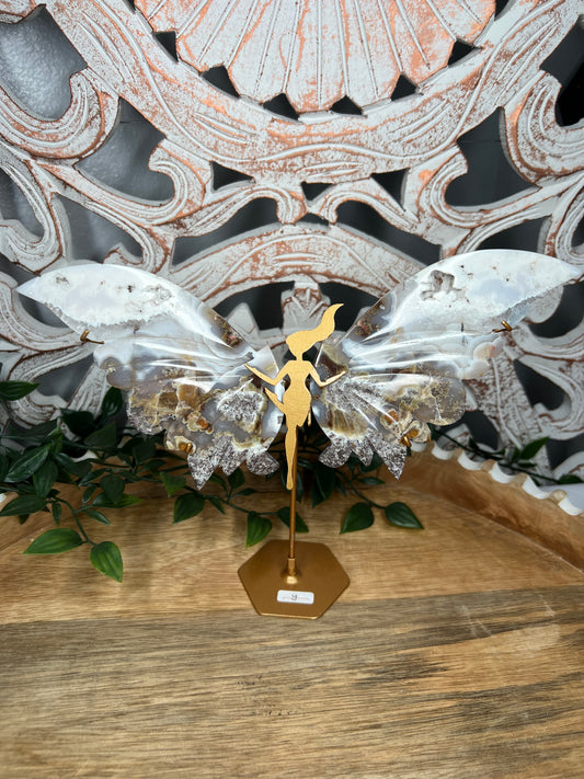 Scenic Moss Agate Wings