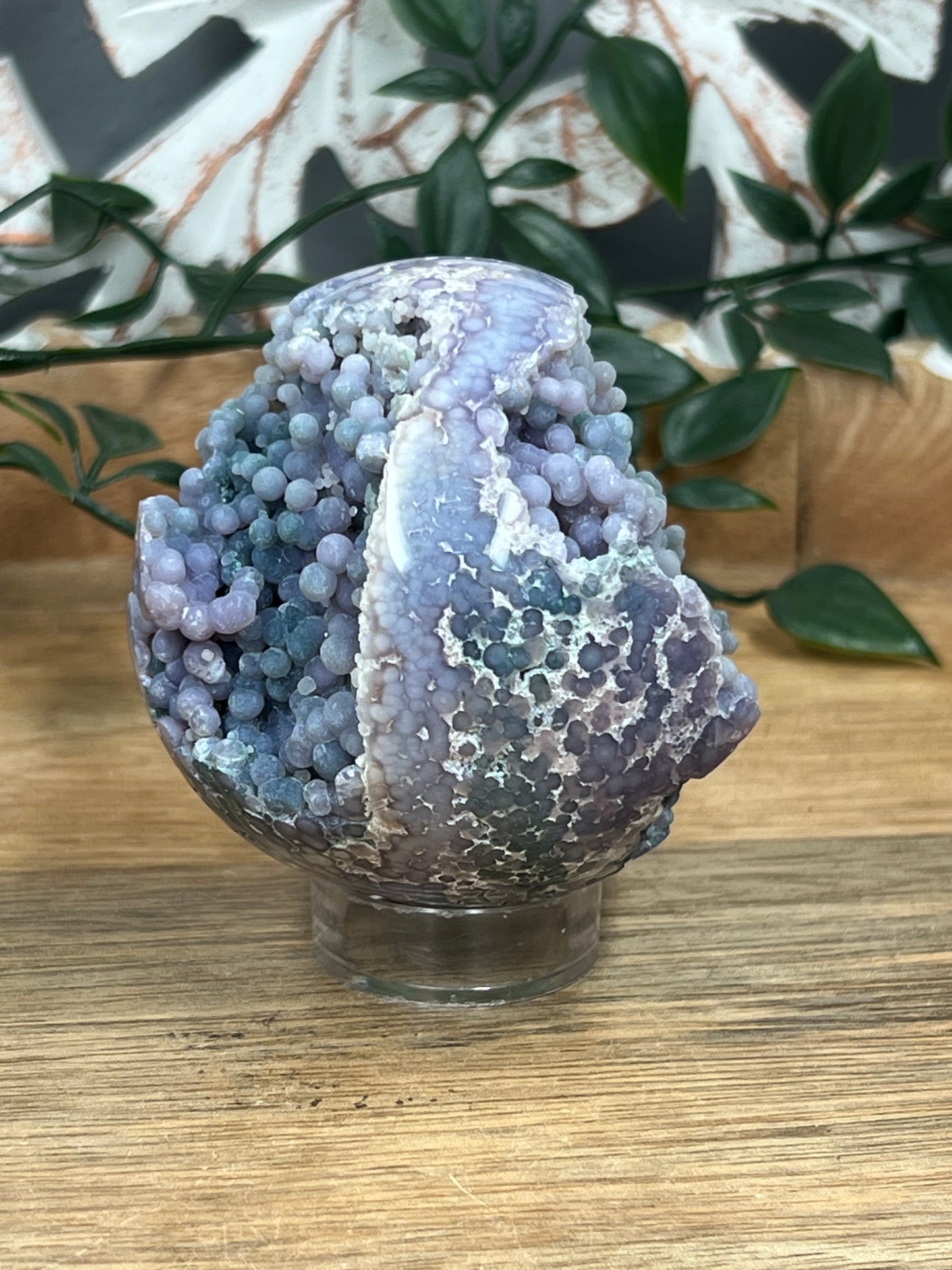 Grape Agate Sphere