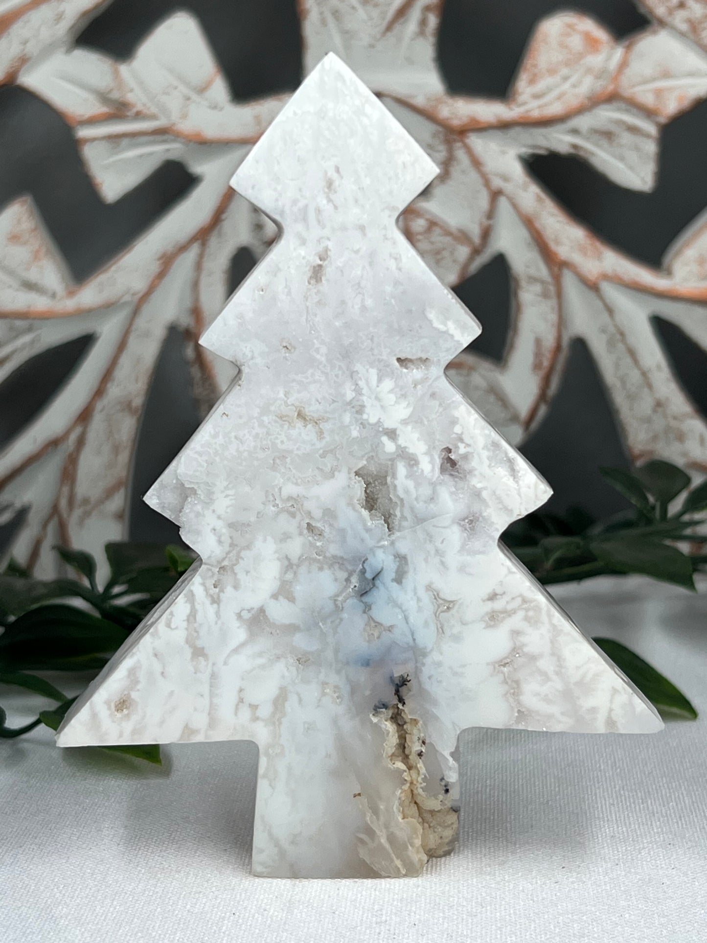 White Plume Agate Tree