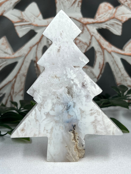 White Plume Agate Tree