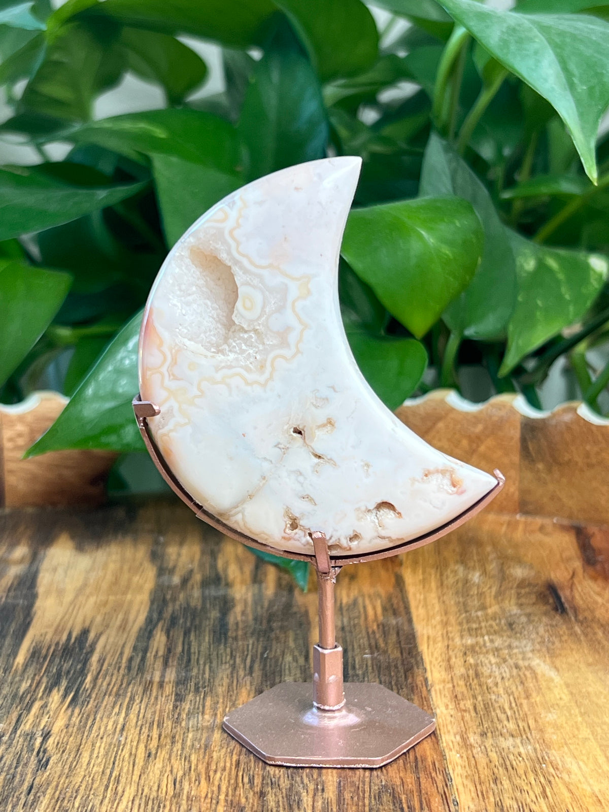 Pink Carnelian Moon: RF