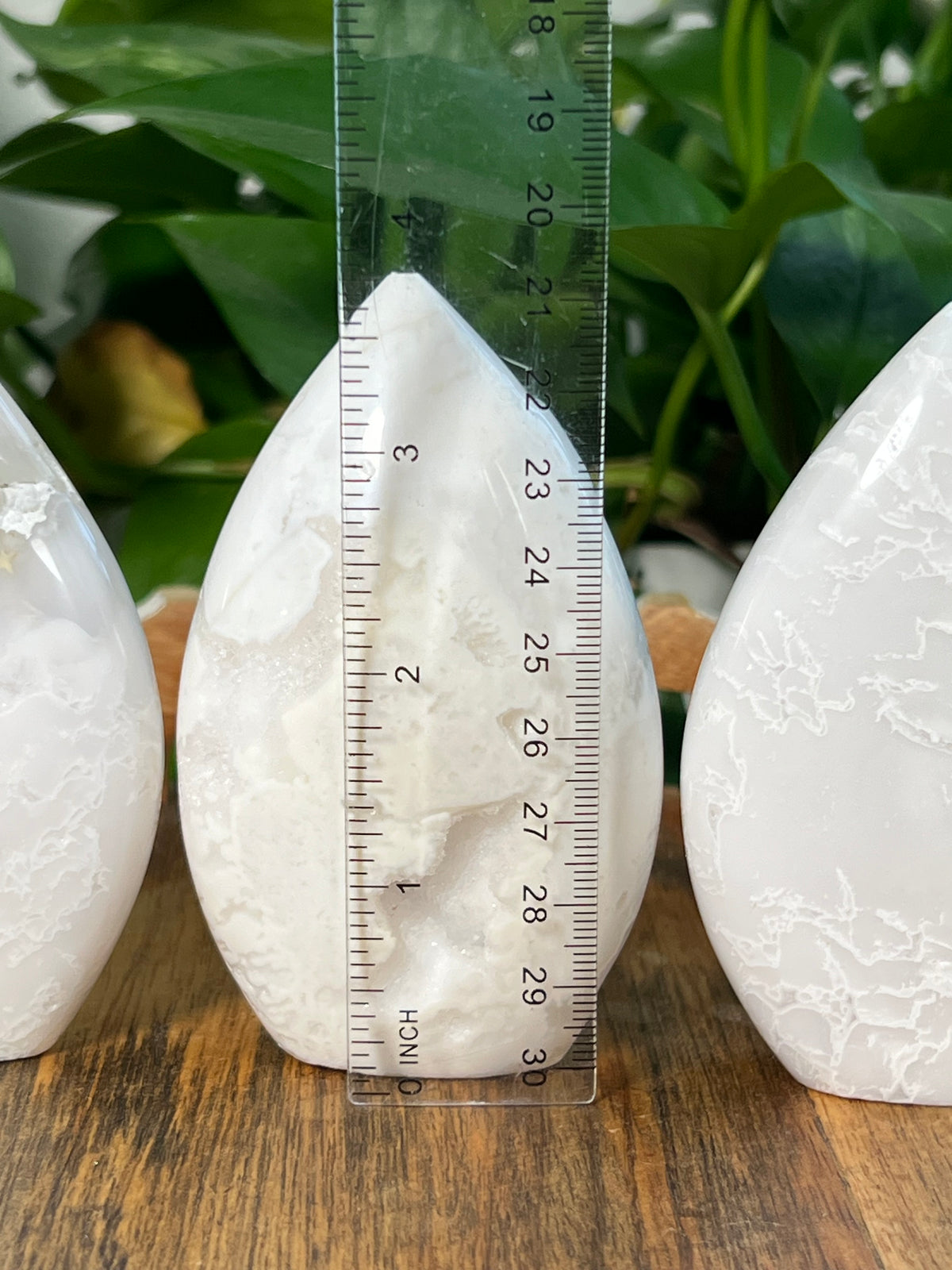 White Plume Agate Flames