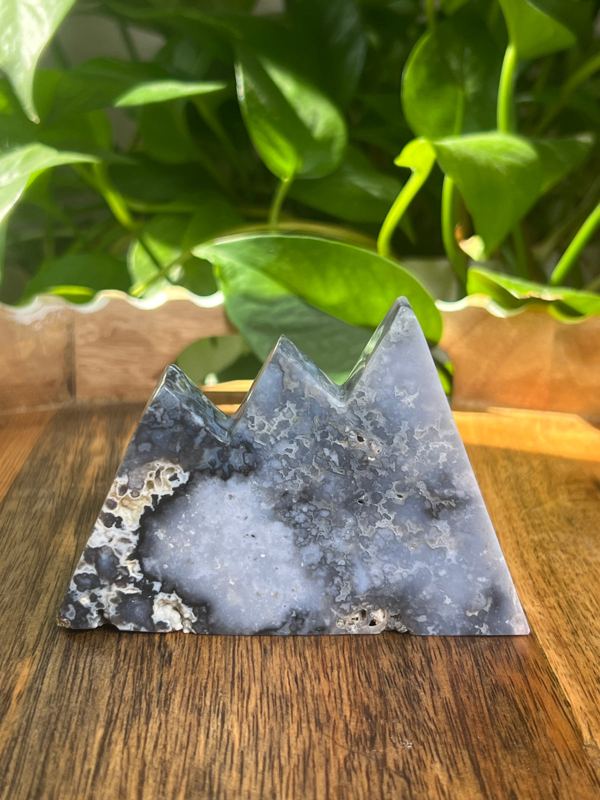 Blue Plume Agate Mountain: KN