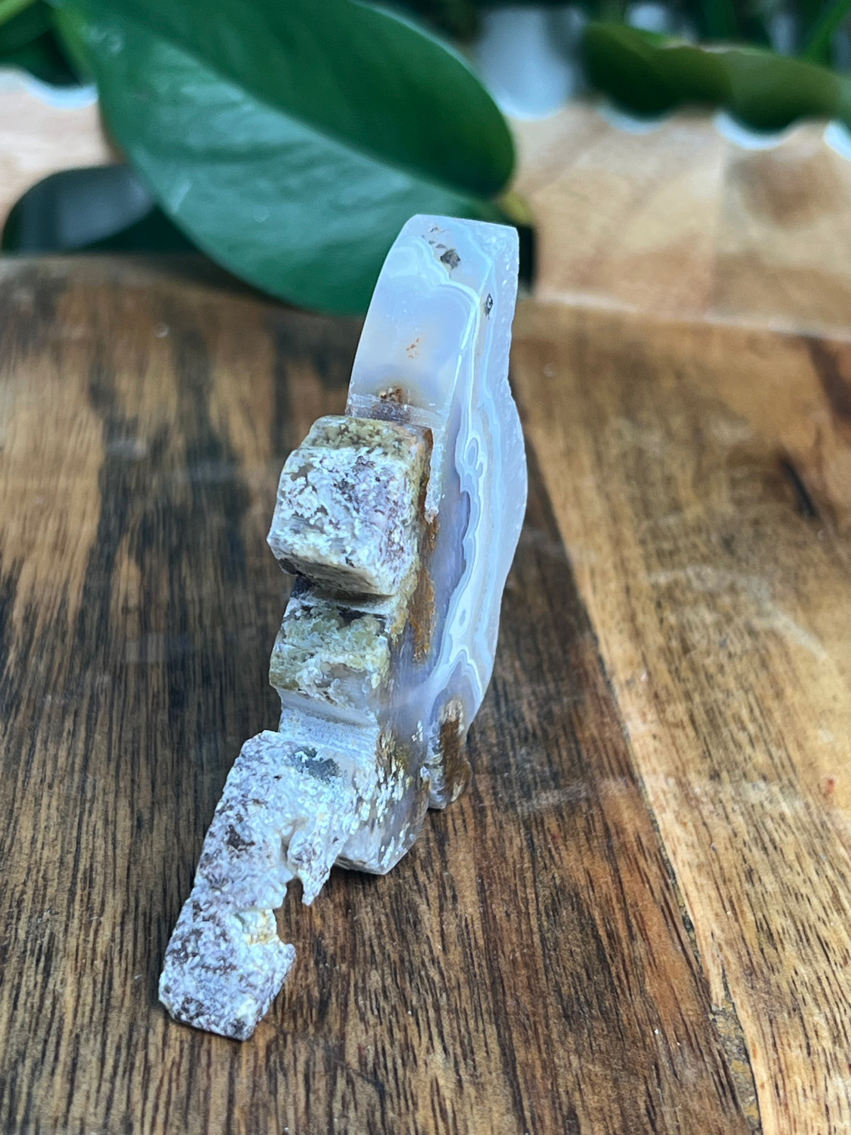 Scenic Moss Agate Pixie Fairy: E