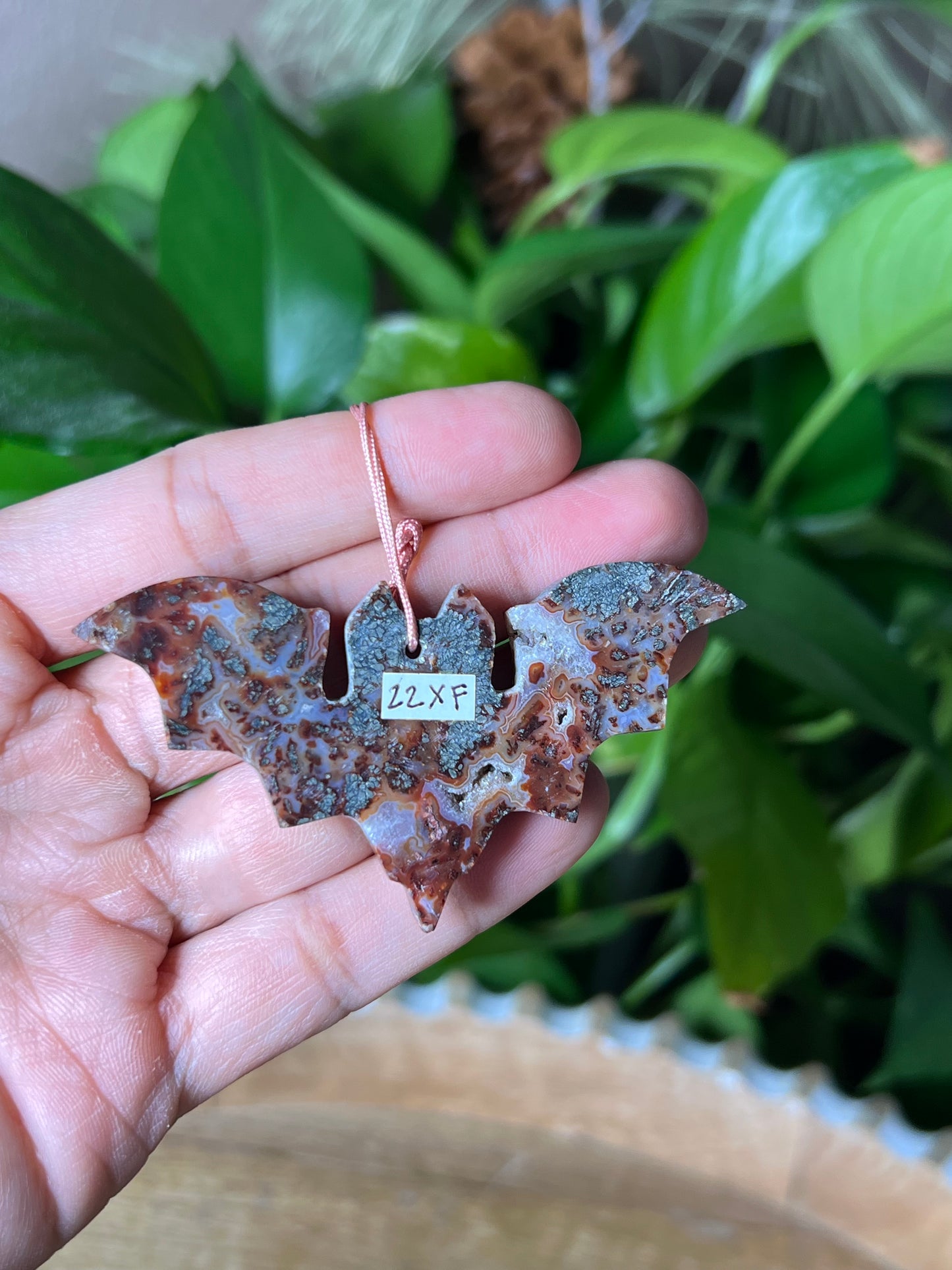 Marcasite Bat Ornament