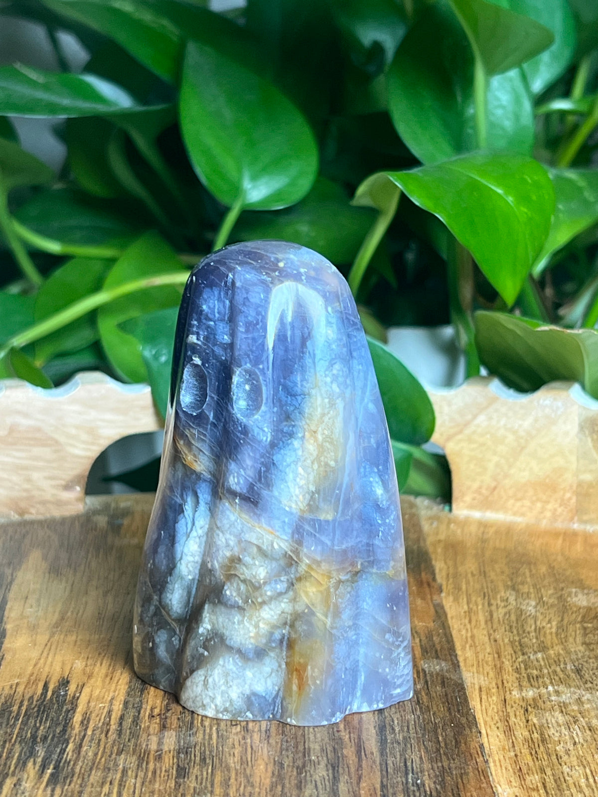 Purple Chalcedony Ghost: G